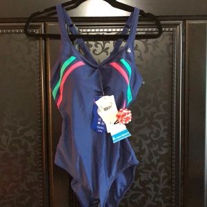 NWT Aqua Sphere Bathing Suit Navy